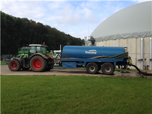 Septic tank emptying at a farm near Cromer